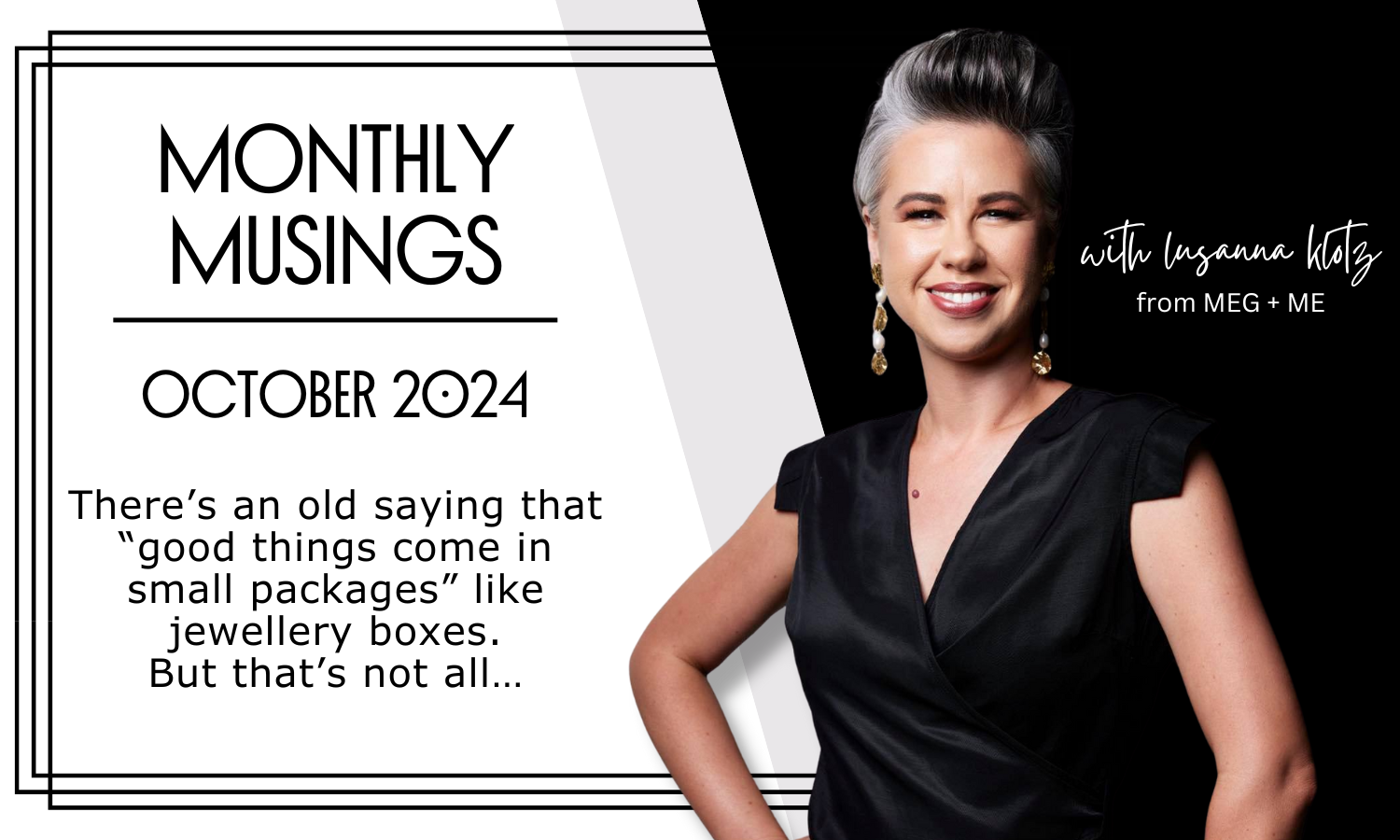 My Musings: FOCUS Magazine October 2024