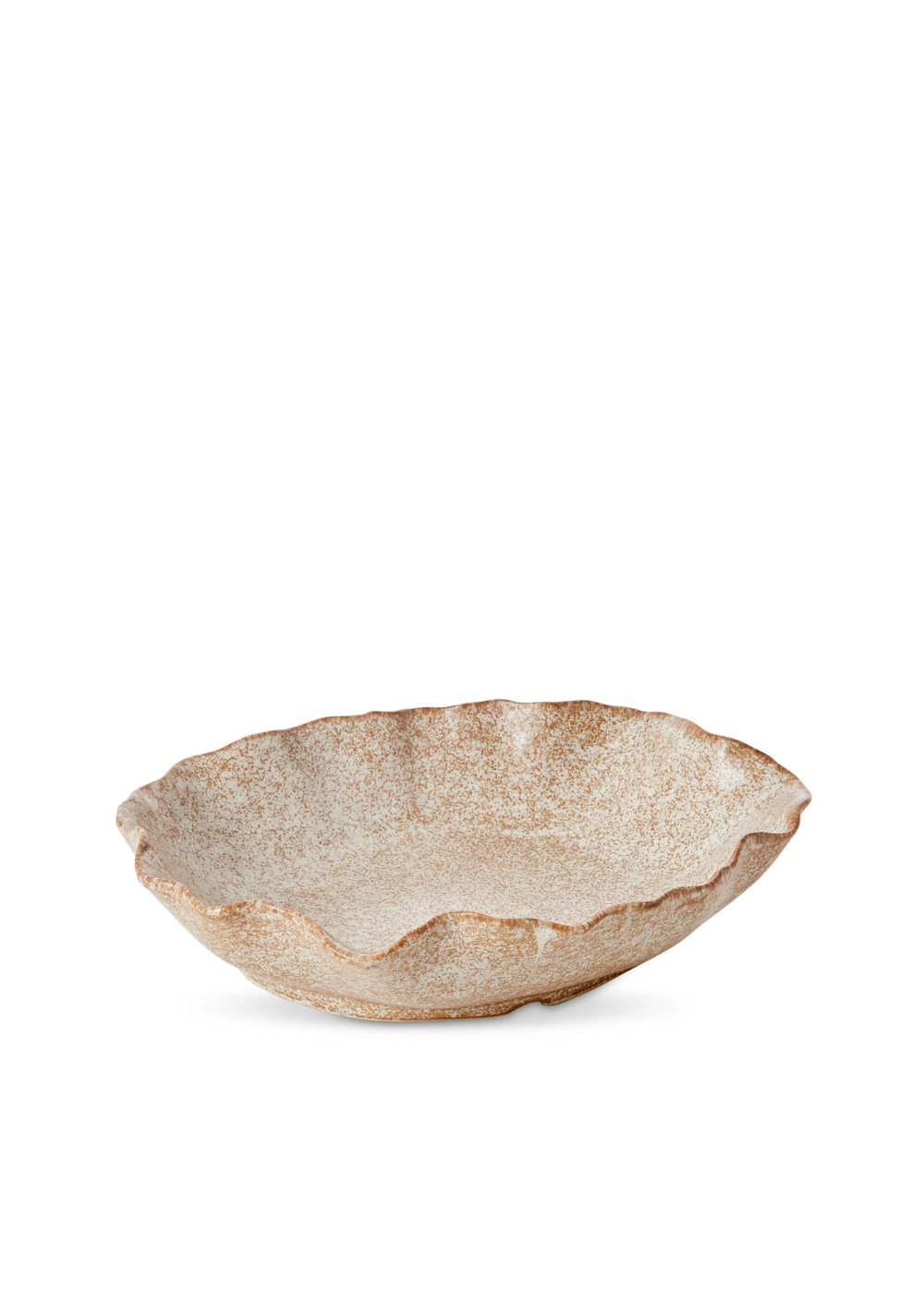 alba natural glazed plate
