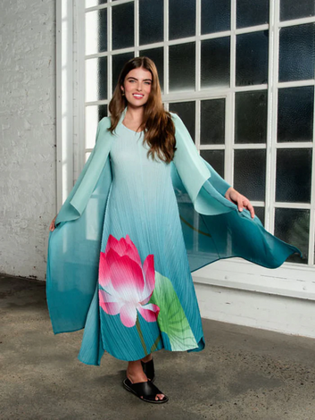 Long Estrella Dress - Print