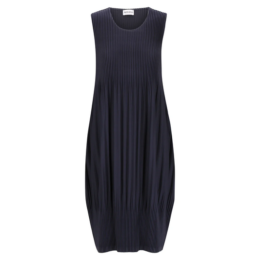 plisse baby doll dress one size