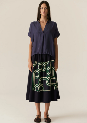 alter patch skirt - ink alter