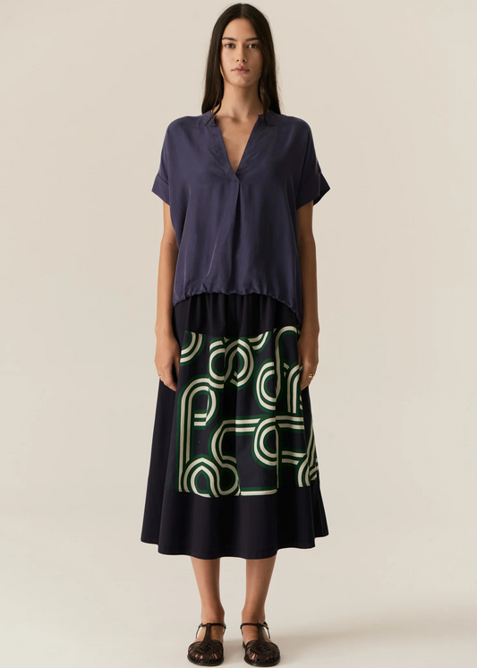 alter patch skirt - ink alter