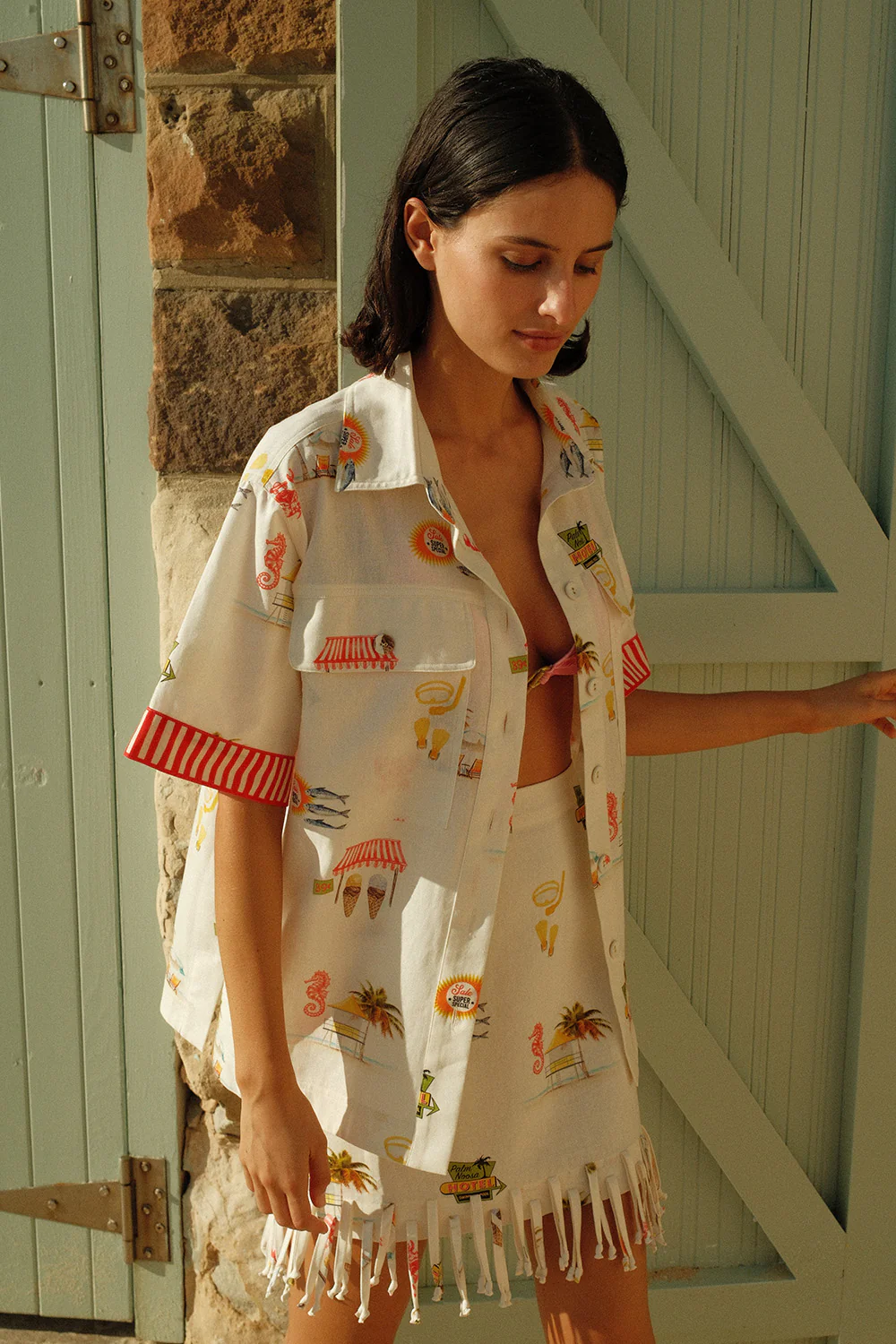 Palm Noosa - alto shirt - Haus of Alma