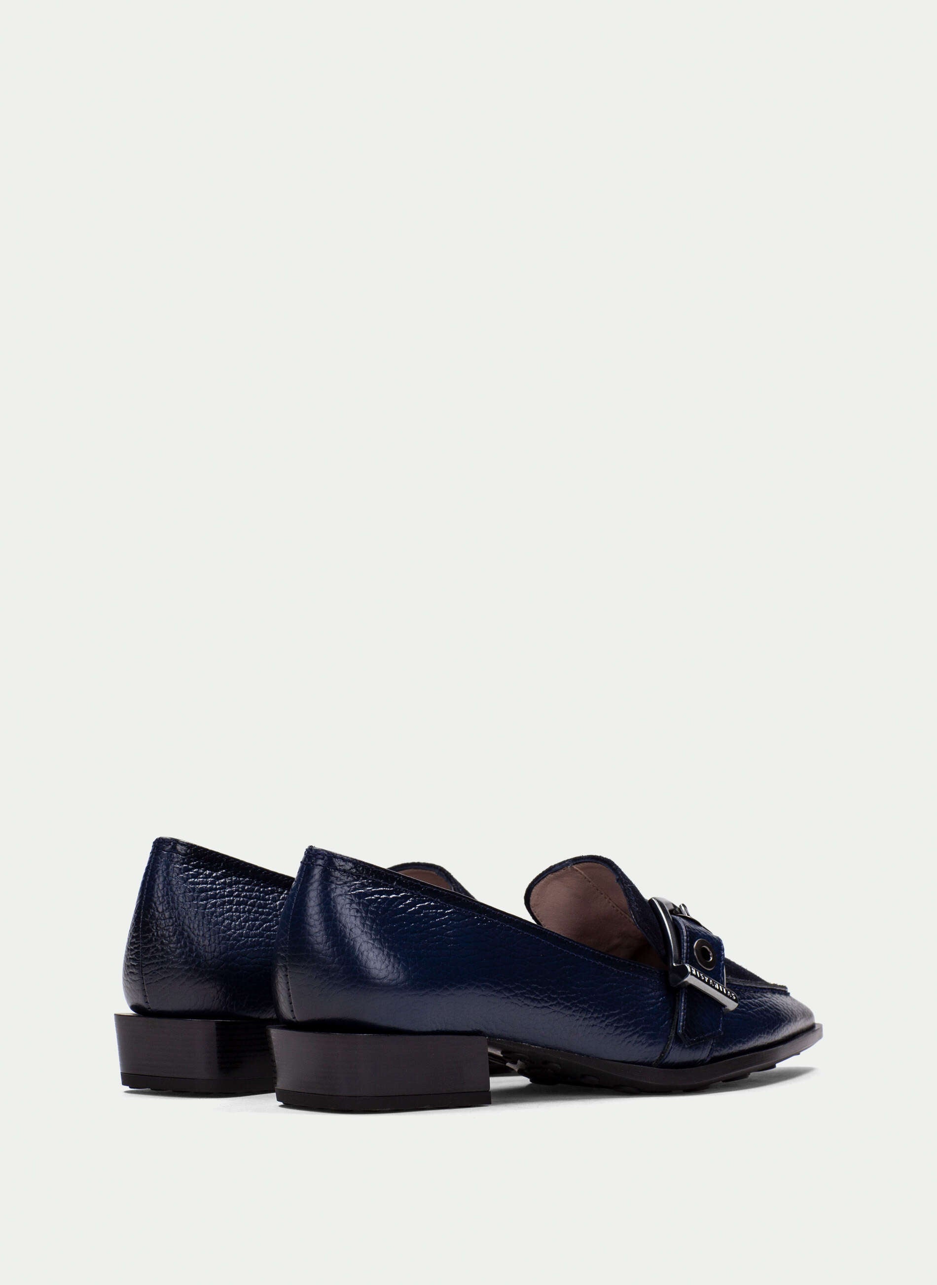 hispanitas - turin moccasin - blue - Haus of Alma