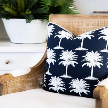 blue hawaii cushion cover