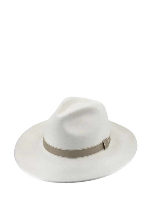 Ripley fedora - Ivory