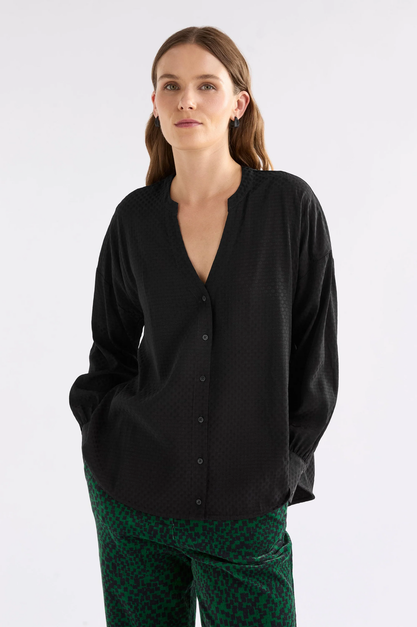 oben shirt - black