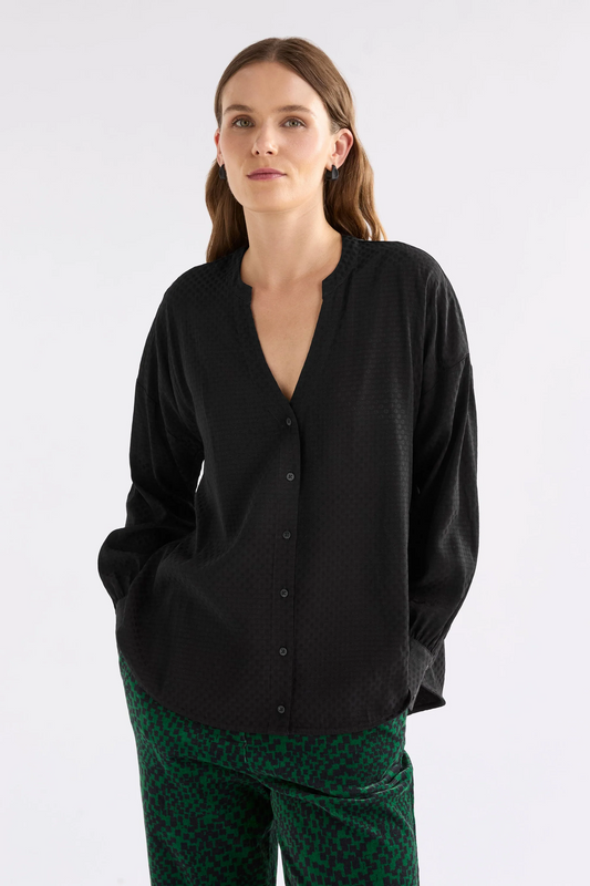 oben shirt - black