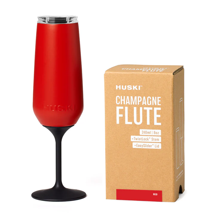 limited edition huski champagne flute - Meg & Me Boutique & Espresso