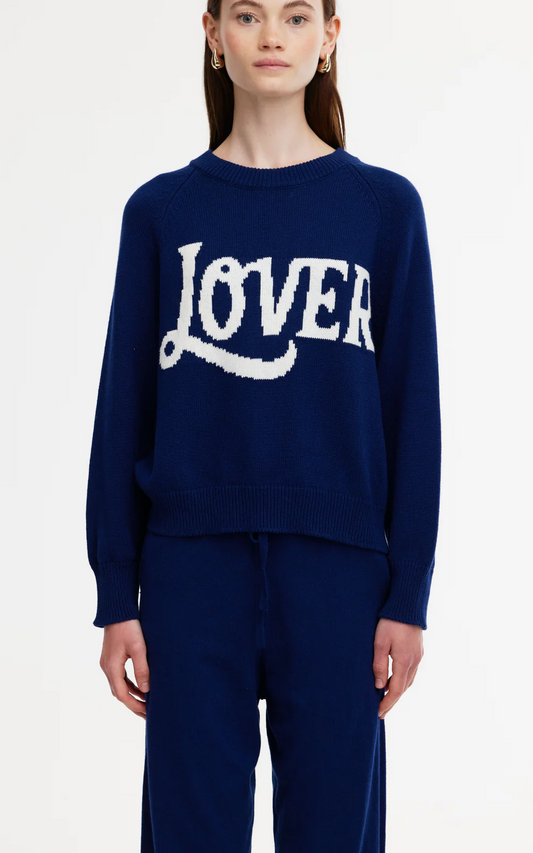 lover jumper - indigo