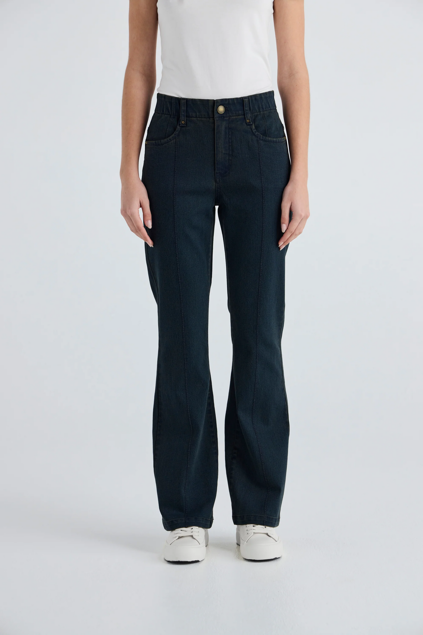 lauren bootleg - dark indigo