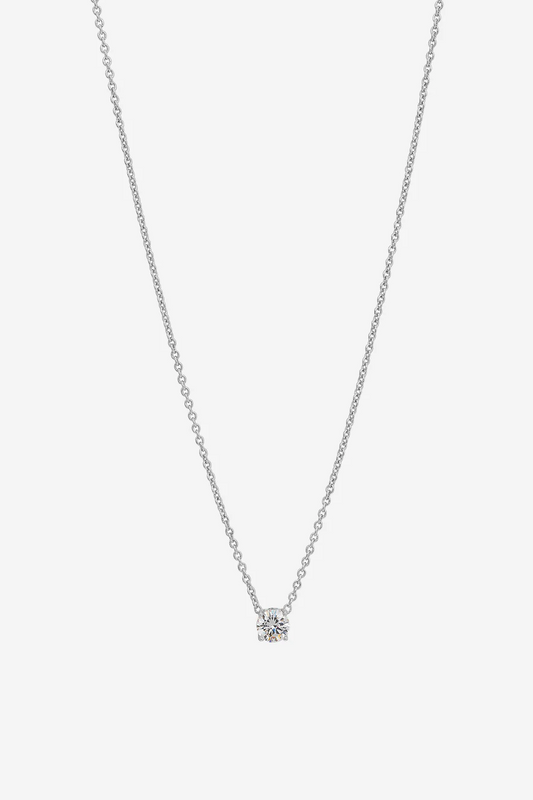 allegra clear necklace