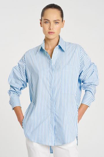 relaxed pocket shirt