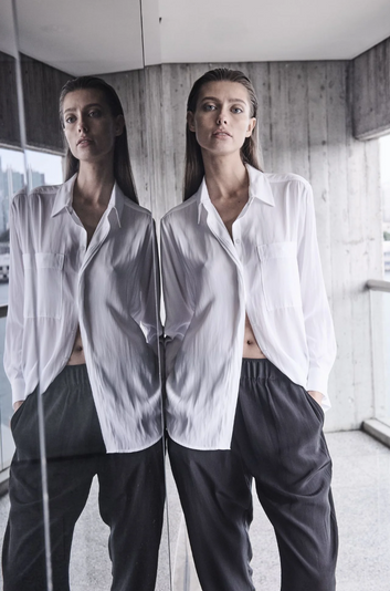 single pocket shirt - mache