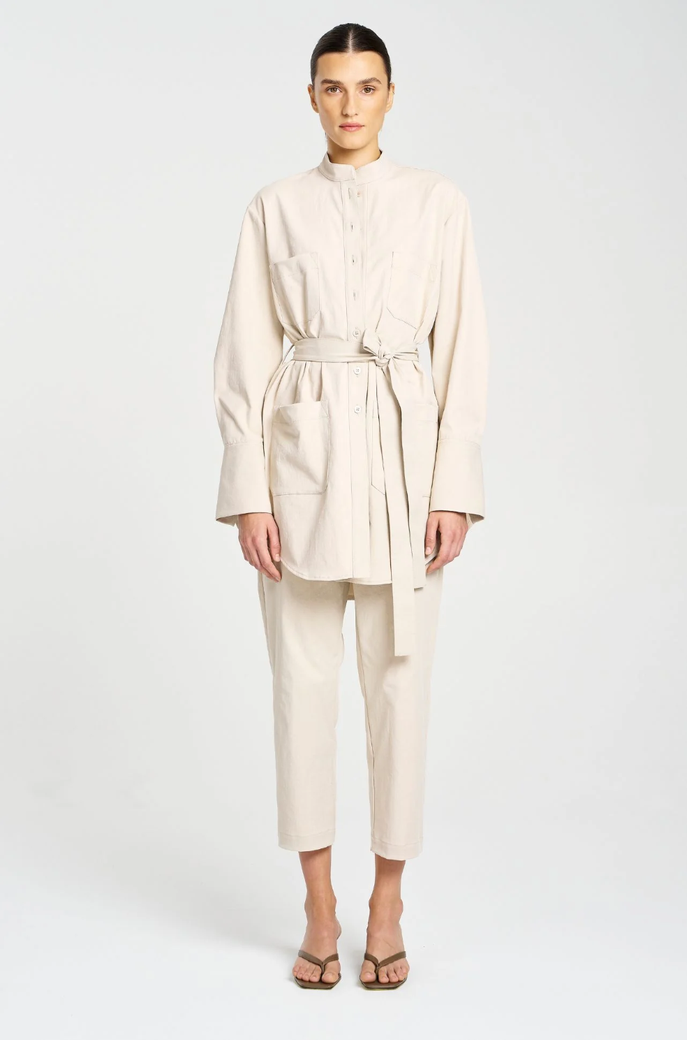 Tapered Flat Pant Gravitene