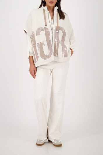 cape knit jacket
