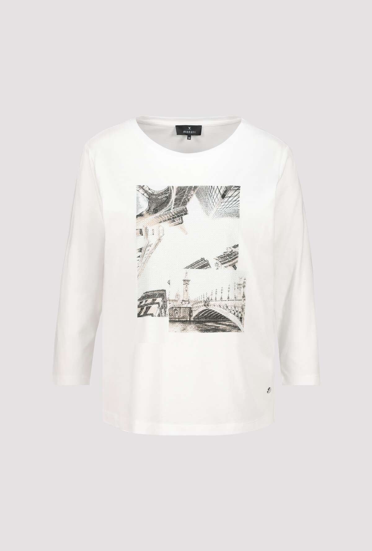 monari - round neck t-shirt - Haus of Alma