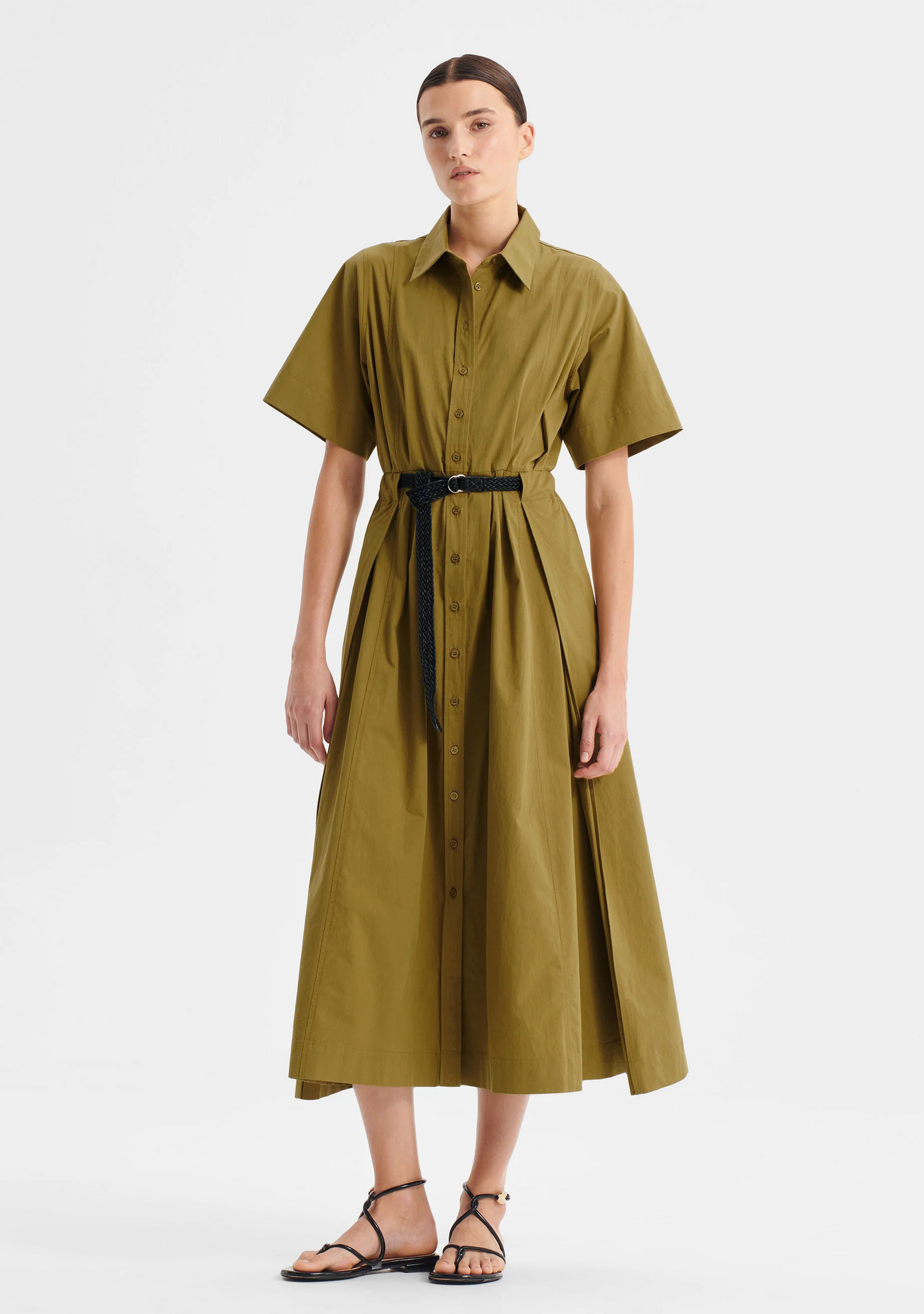 ingrid shirt dress