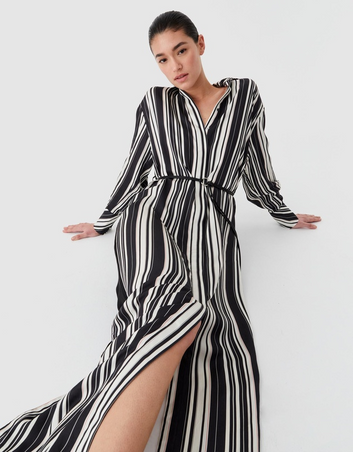 leroy shirt dress -stripe