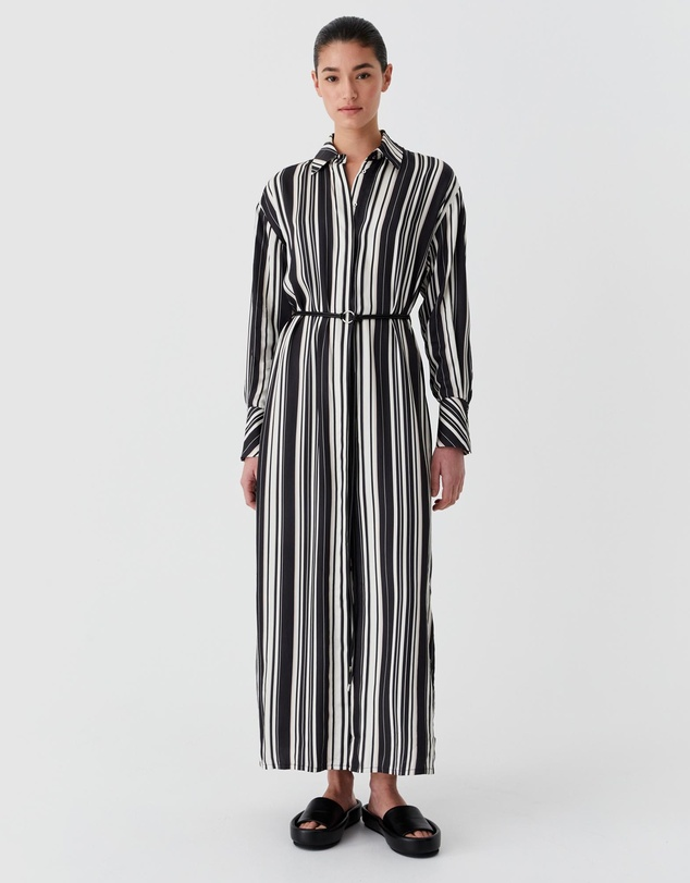 leroy shirt dress -stripe