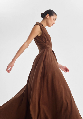 vera wrap dress - hazel