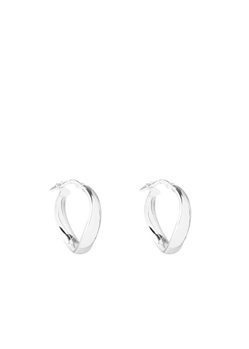 eddy hoop - silver