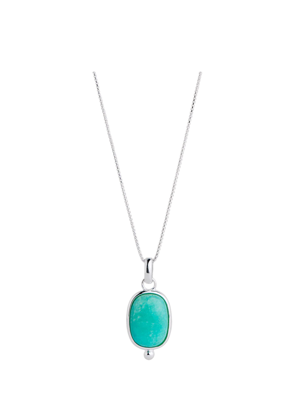 fleur amazonite pendant