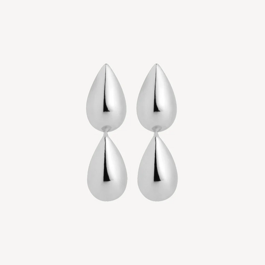 liora double drop stud earring