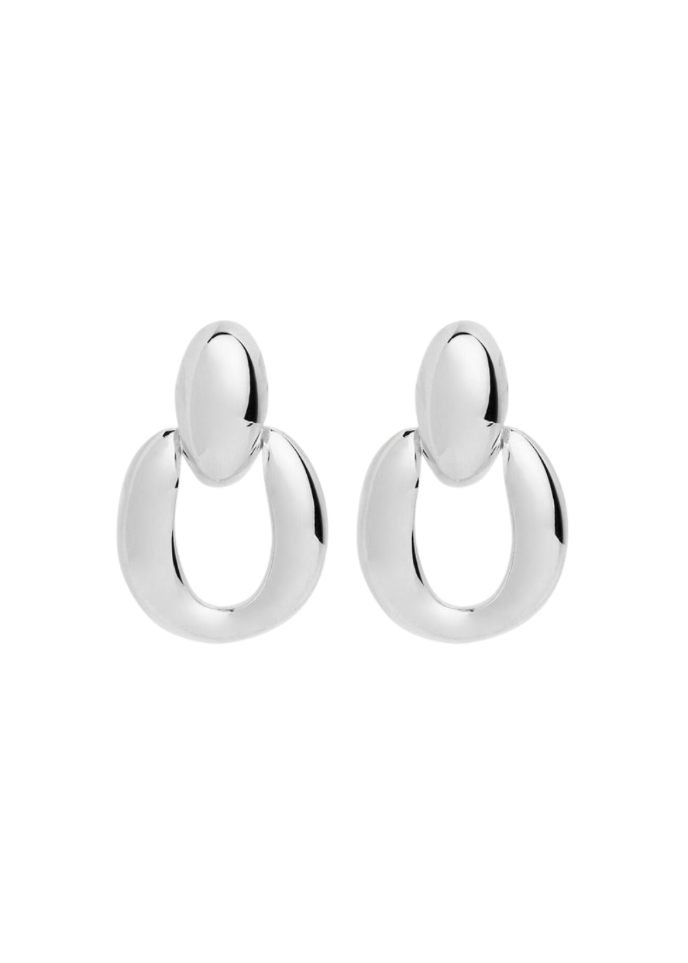 oval earring