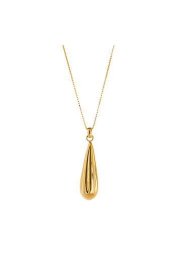 Raya Baton Necklace yellow gold