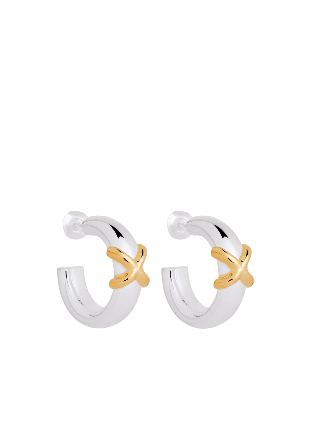 tendresse two-tone hoops