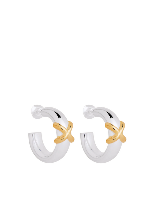 tendresse two-tone hoops