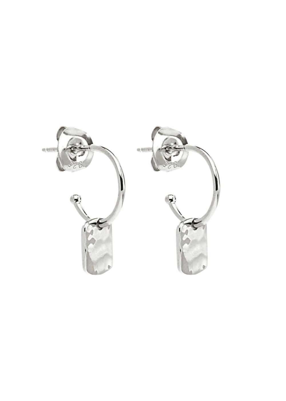 tigger earring - silver