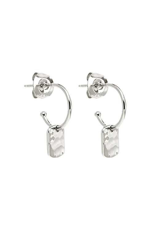 tigger earring - silver