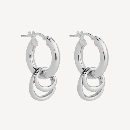 whisper hoop earring