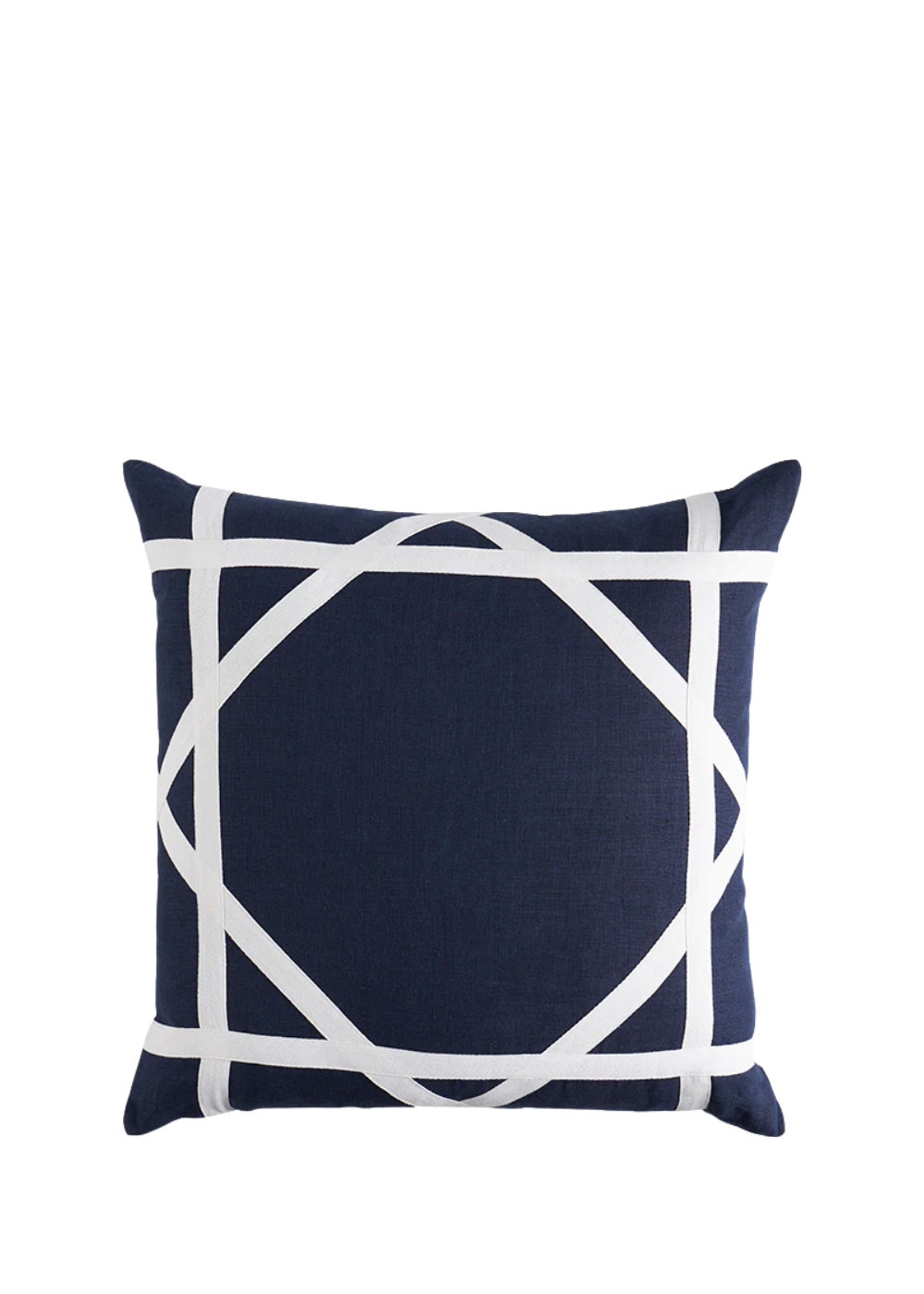 newport cushion cover navy 55cm