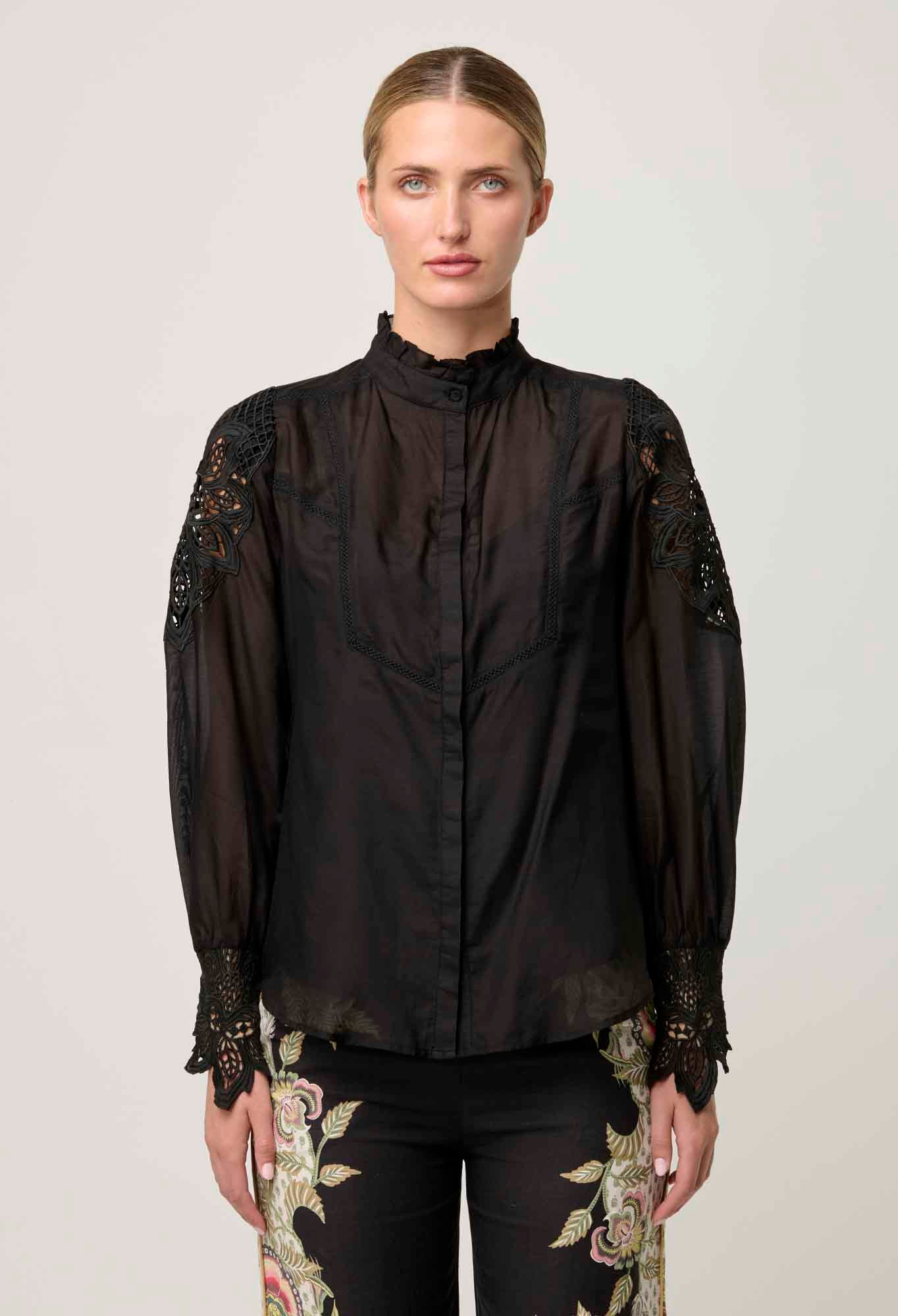 sevilla silk cotton shirt