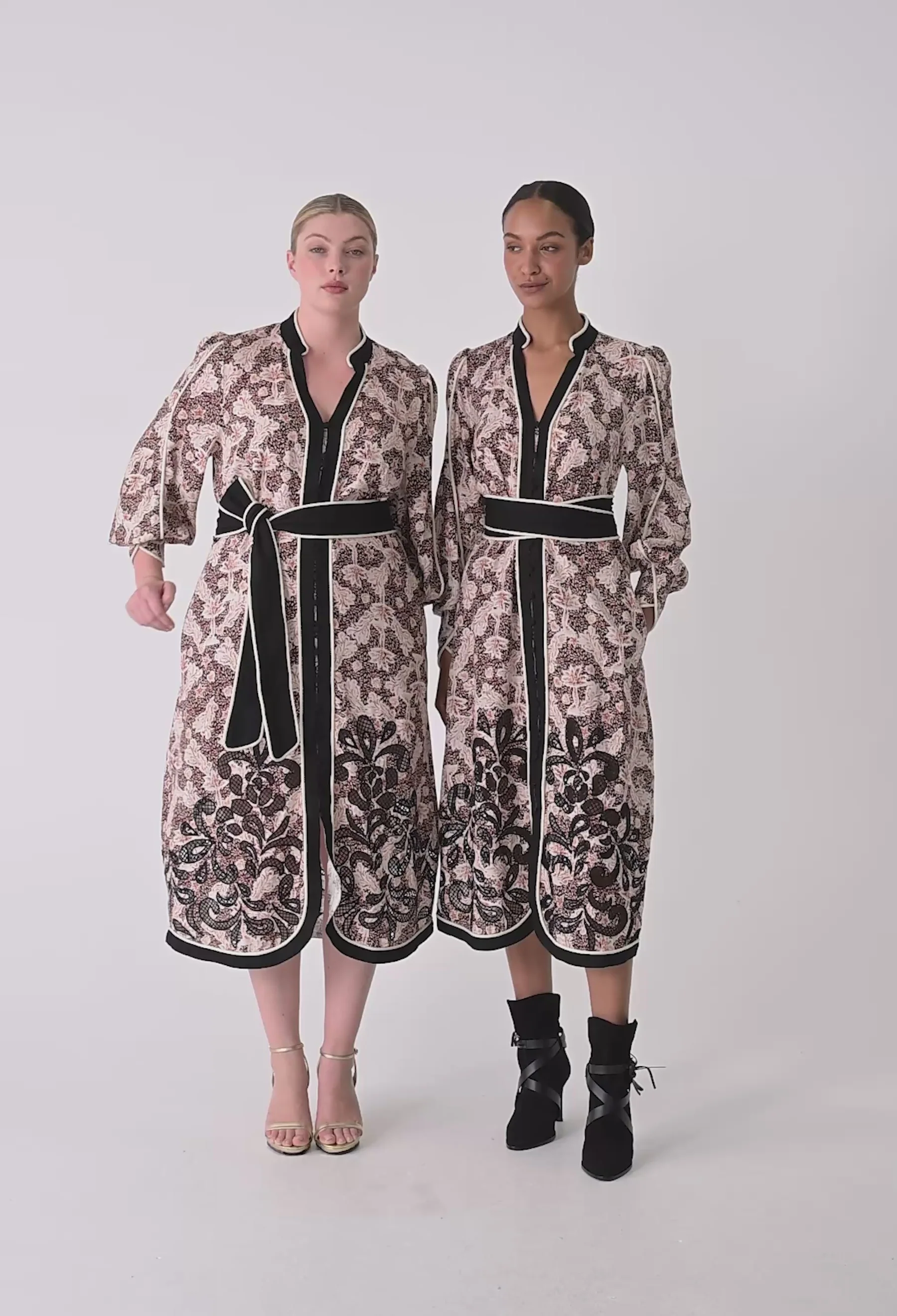 once was - camille viscose linen embroidered dress - Haus of Alma