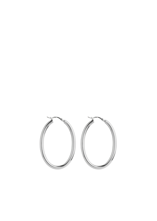 orbit hoop earrings