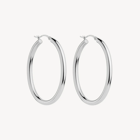 orbit hoop earrings