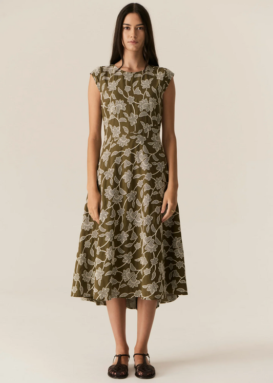 hugo dress - khaki