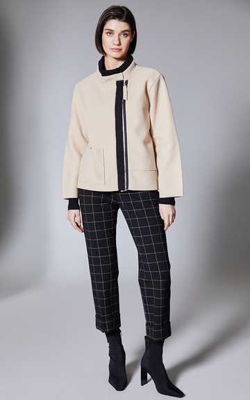window pane check trousers