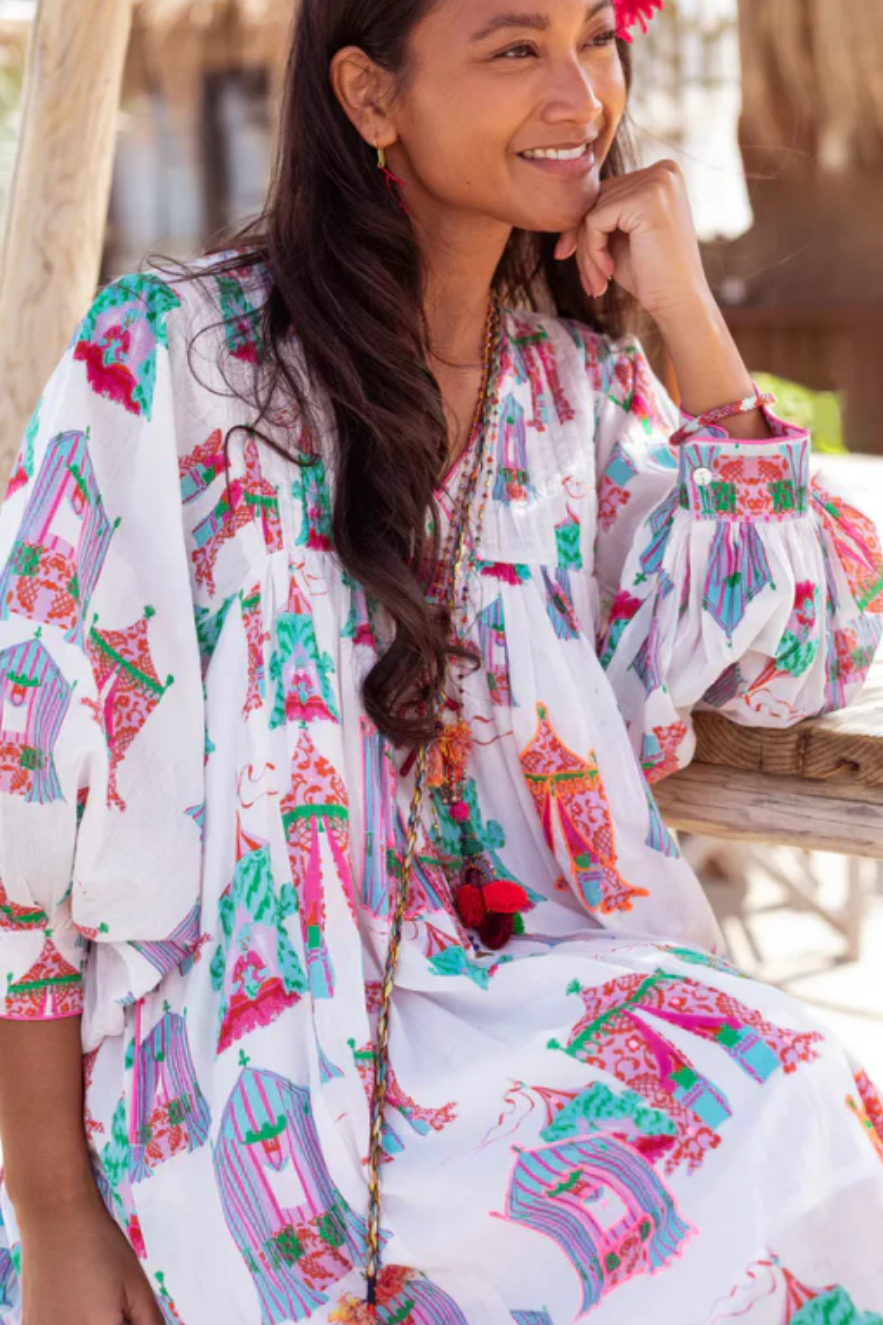 Tea Tents Short Dress