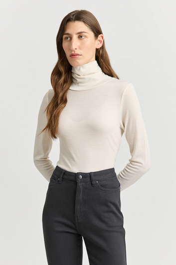 turtleneck merino tee
