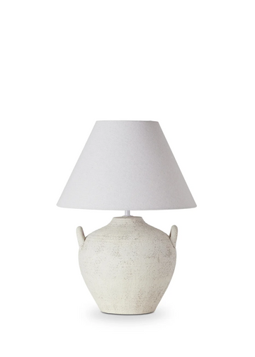 urn weathered lamp