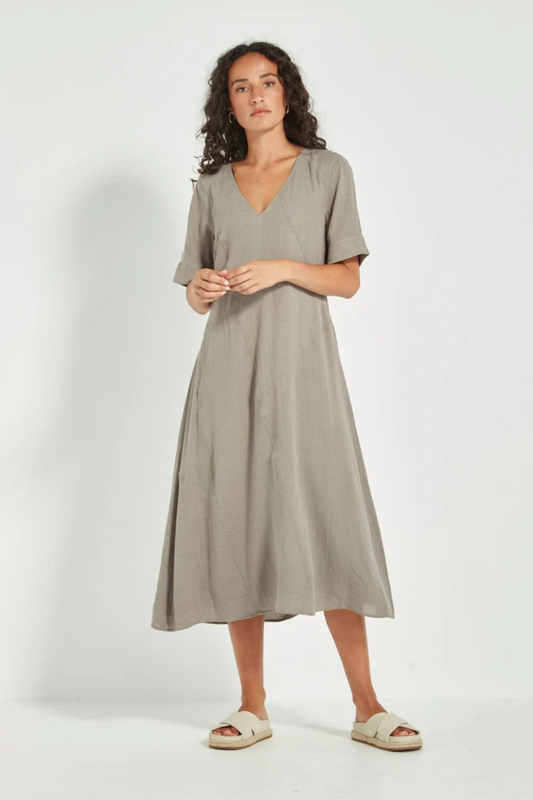 Cayman Dress - Green Tea