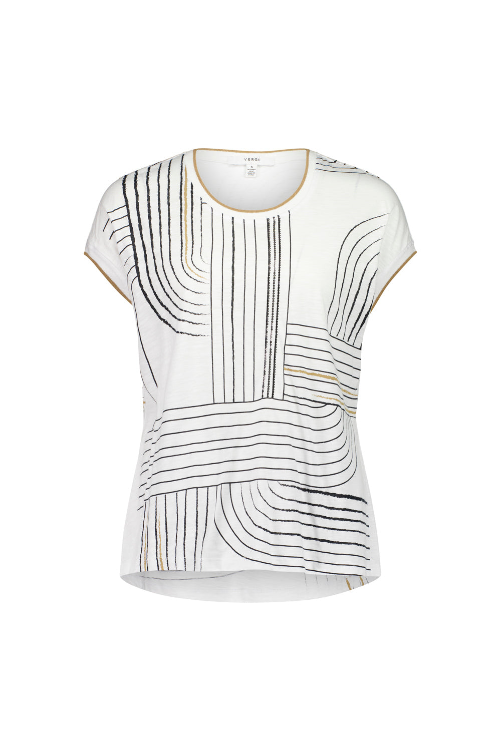 Verge Coastal Top in White - Haus of Alma