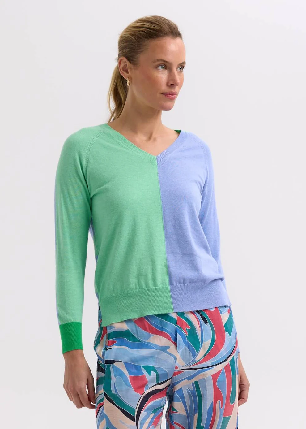 split jumper - spearmint