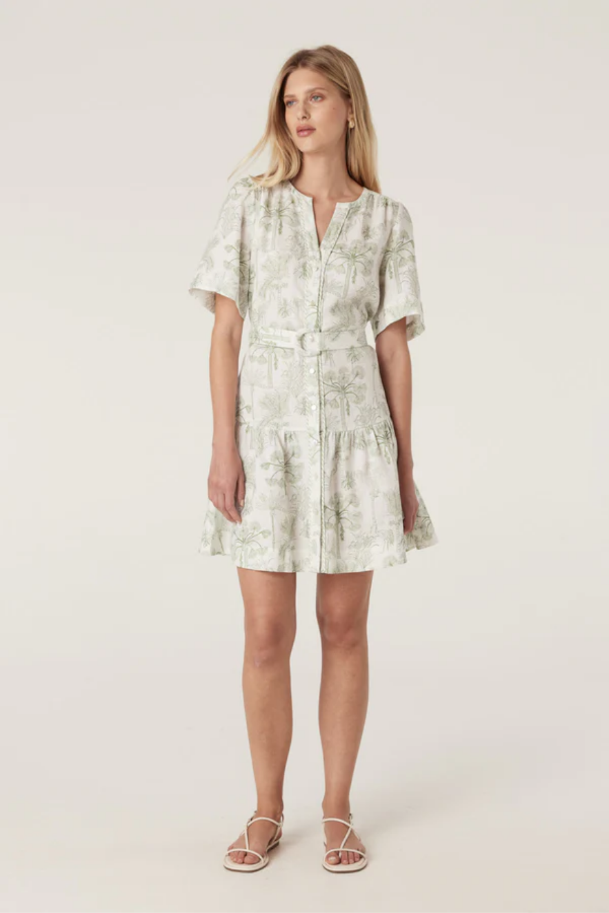 gracie linen dress