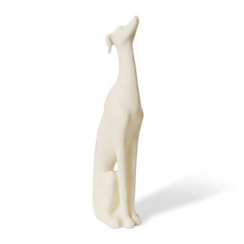 sitting dog sculpture